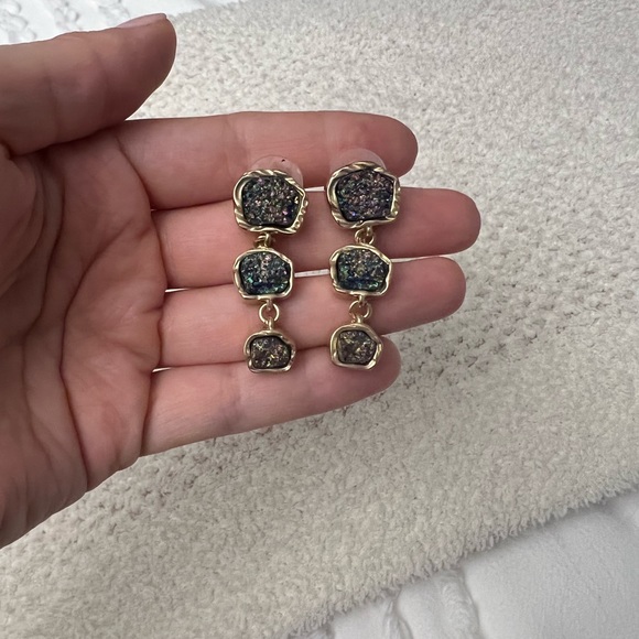 BaubleBar Druzy Earrings - Picture 1 of 2